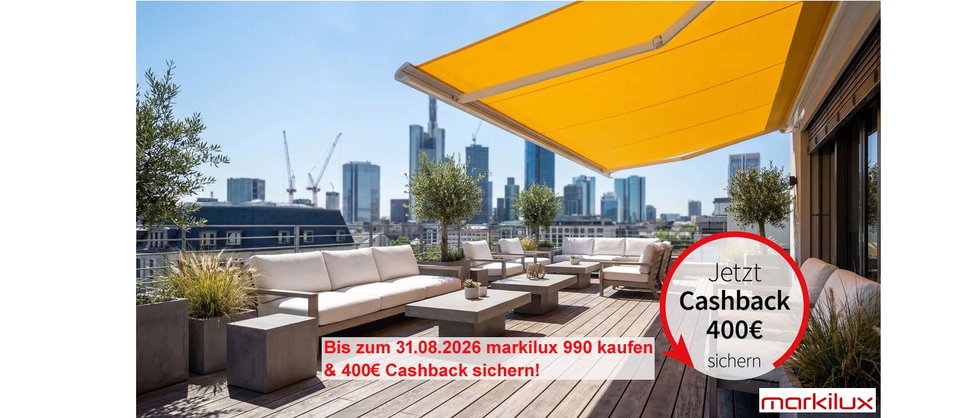 Markilux Typ 990 Vorteilspreis bis 31.08.2026